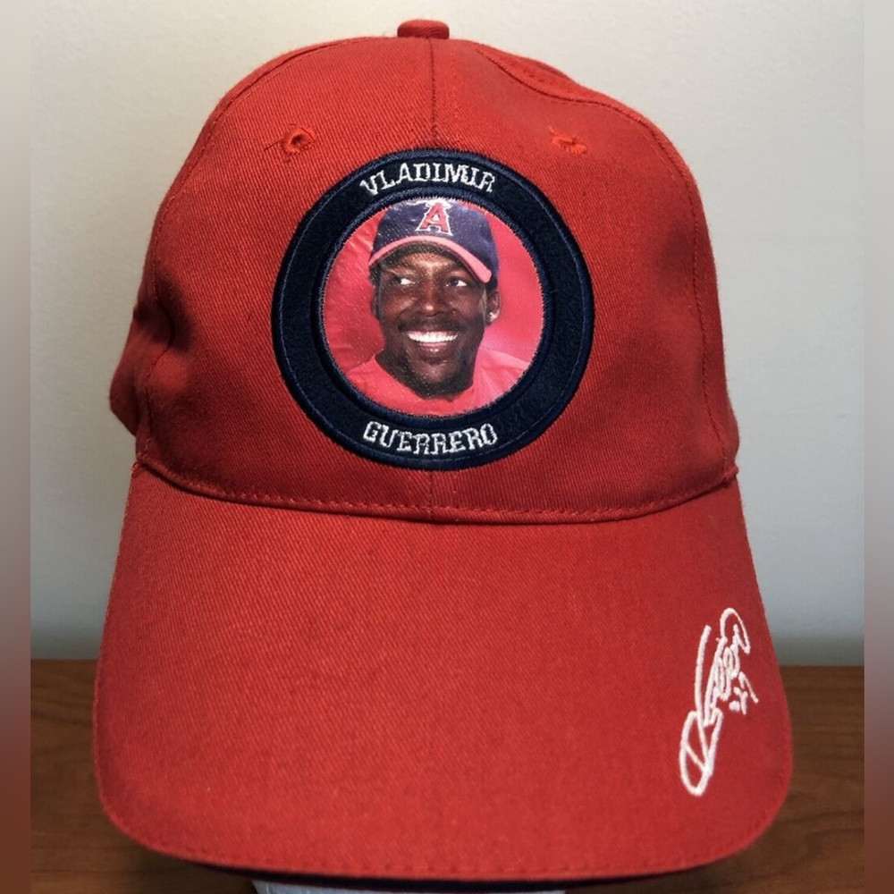 RARE Angels Baseball VLADIMIR GUERRERO Hat / Cap - MLB Hall Of Fame⚾️UNISEX